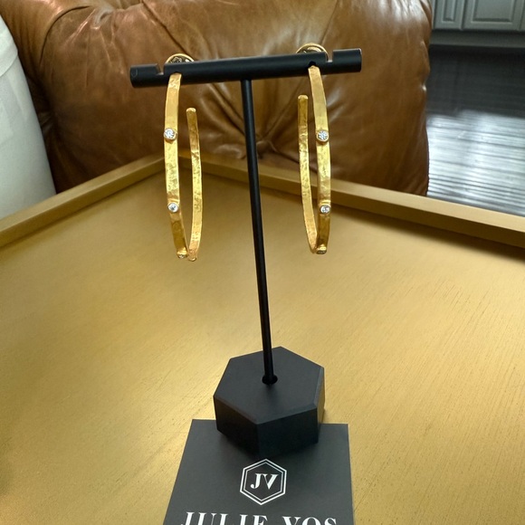 Julie Vos Hoop Earrings NWOT - Picture 4 of 5